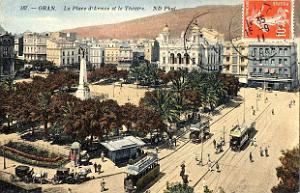 PA c- 023- Place d'Armes- trams et autobus